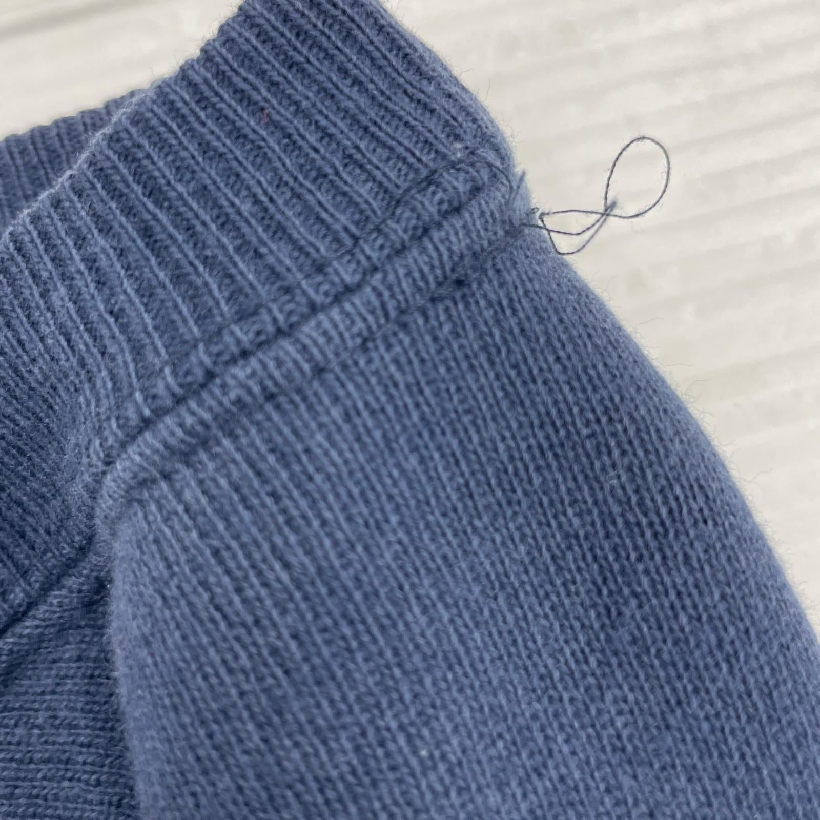 スウェット USA製 刺繍タグ REVERSE WEAVE PENN 紺 (L) L