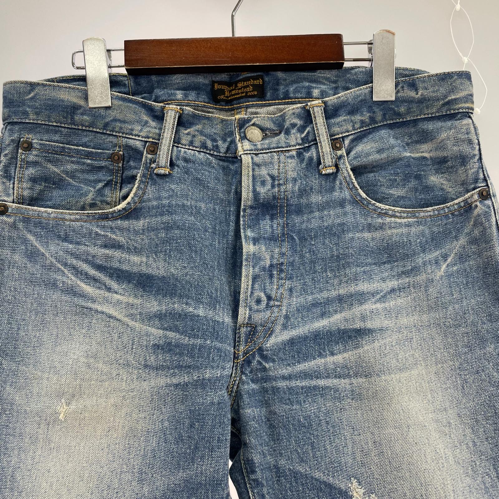 デニムパンツ JOURNAL STANDARD J.S HOMESTEAD ストレートデニムパンツ 32