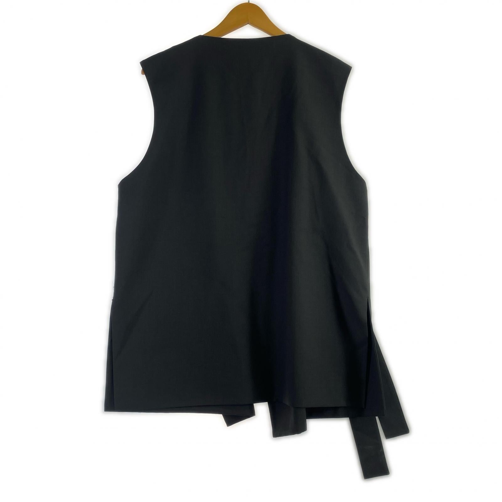 長袖シャツ LiNoH ×MENS NON-NO ジレ・ベスト 黒 (2) 2 ブラック