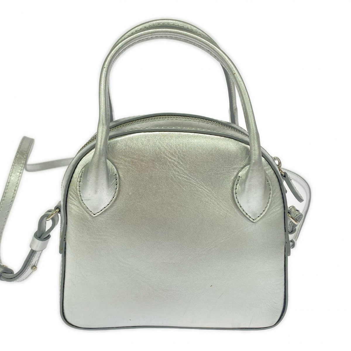 その他バッグ maison canau　2WAY バッグ シルバー　キズ有 シルバー