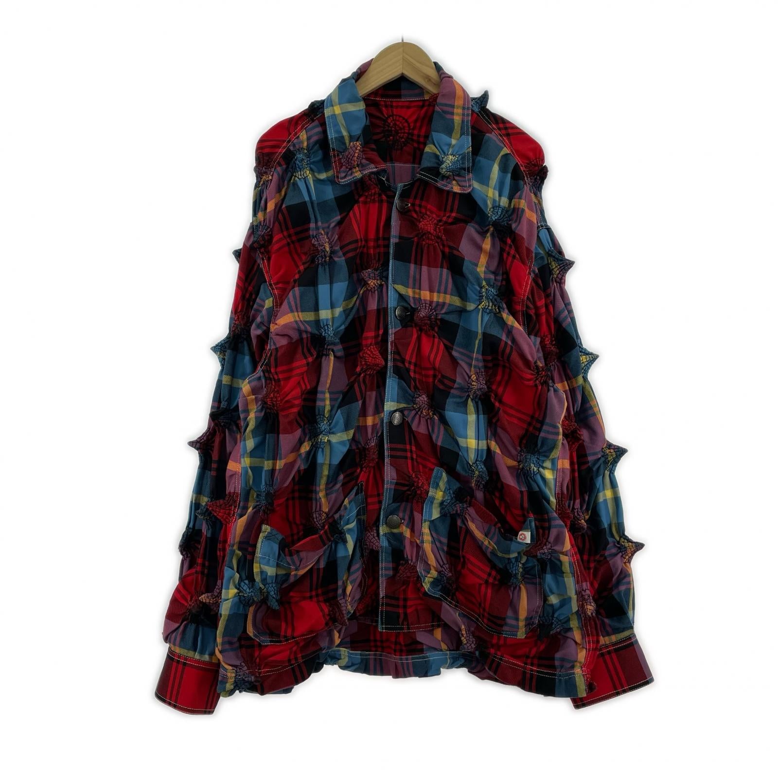 ジャケット Charles Jeffrey Loverboy 22AW チェックジャケット