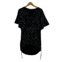 半袖Ｔシャツ 変形､blk フリー ブラック