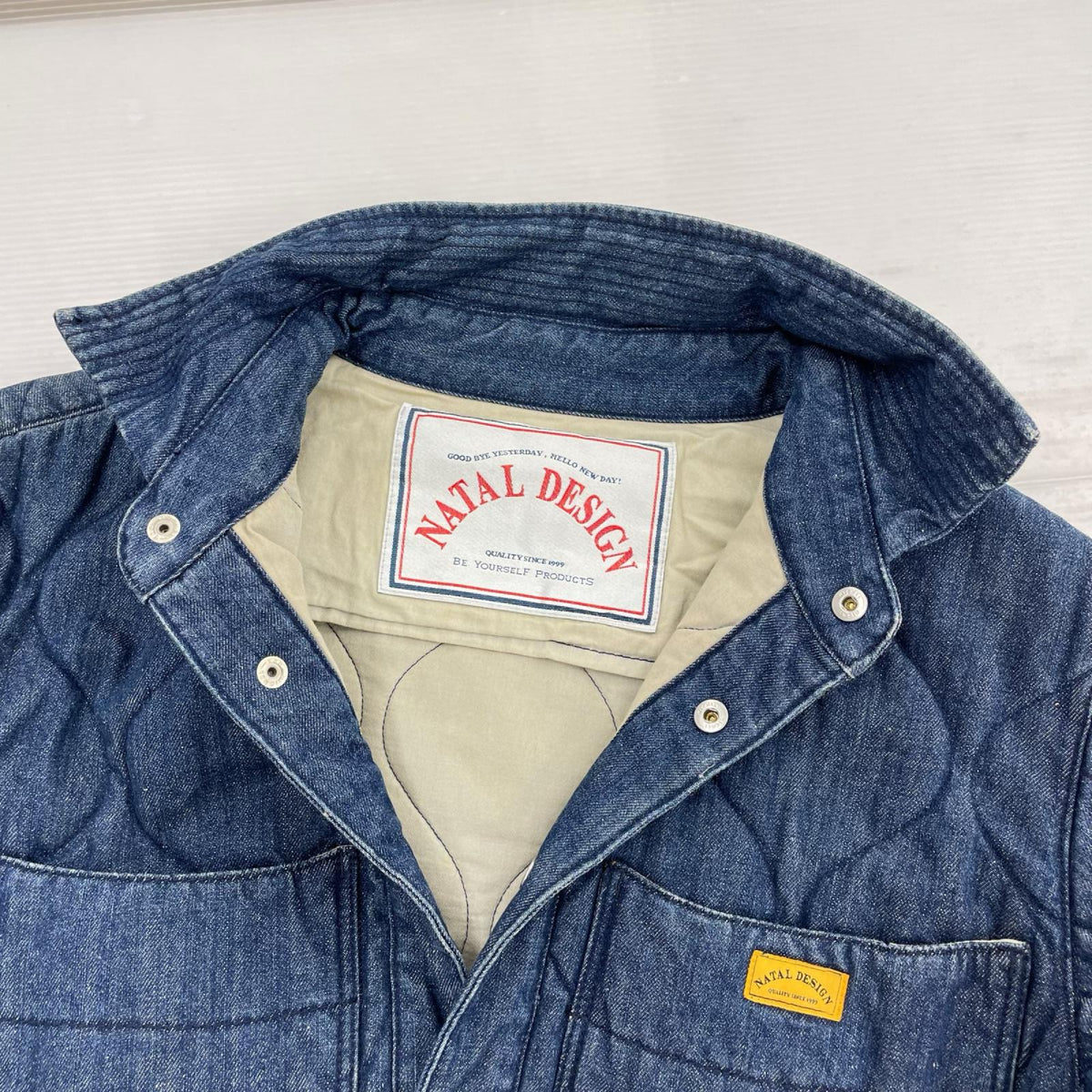 ジャケット NATAL DESIGN ｵﾆｵﾝｷﾙﾃｨﾝｸﾞ ﾃﾞﾆﾑｼｬﾂｼﾞｬｹｯﾄ M ｲﾝﾃﾞｨｺﾞ M