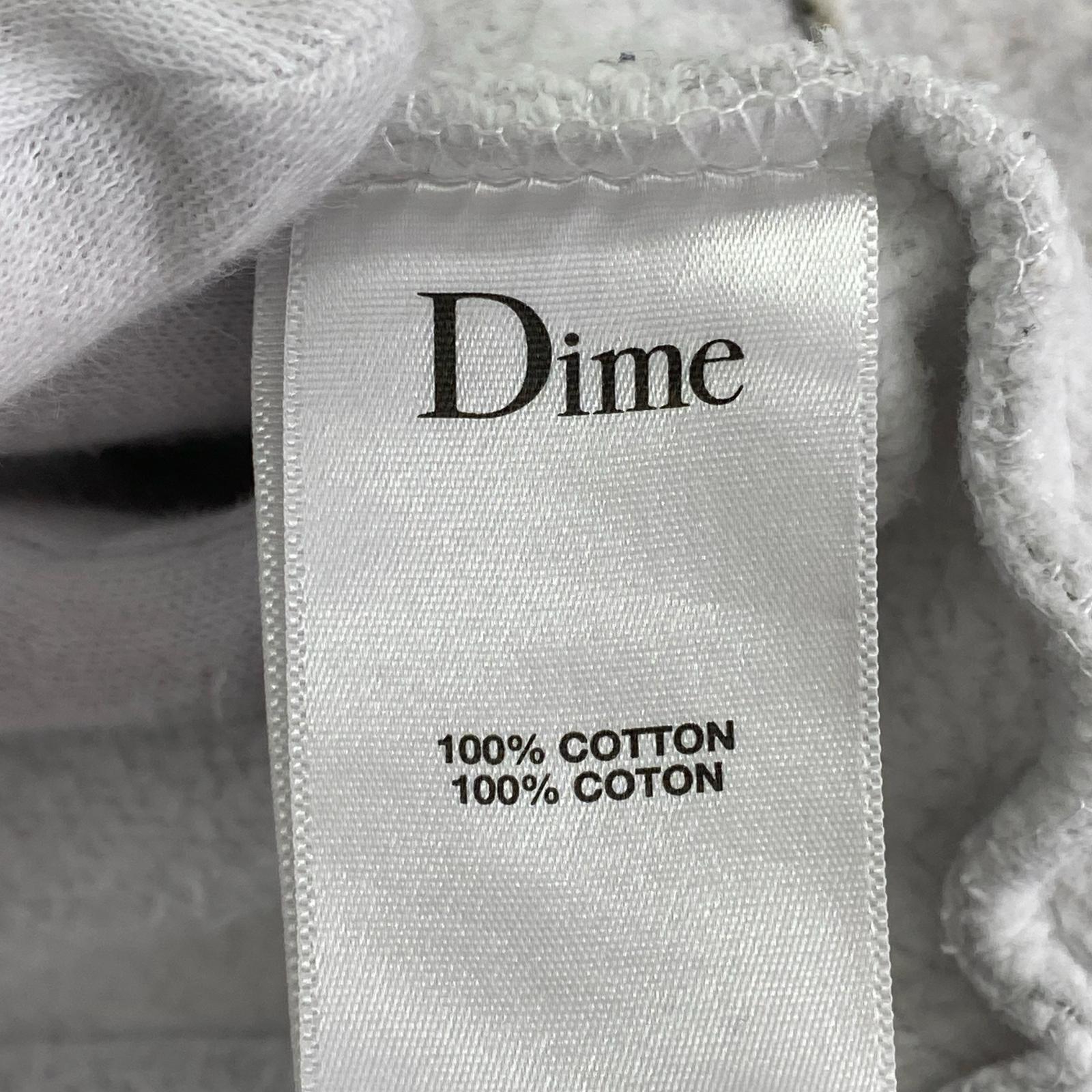 パーカー Dime 刺？ロゴパーカー L グレー