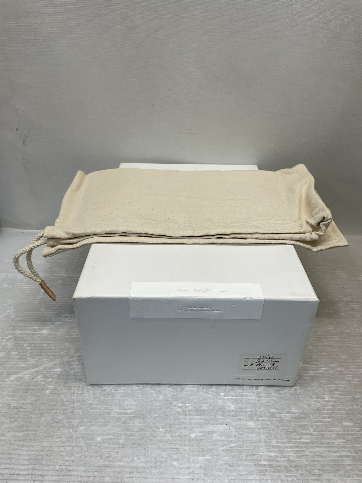 ブーツ VISVIM LAFAYETTE BOOTS-FOLK レースアップブーツ M8 茶