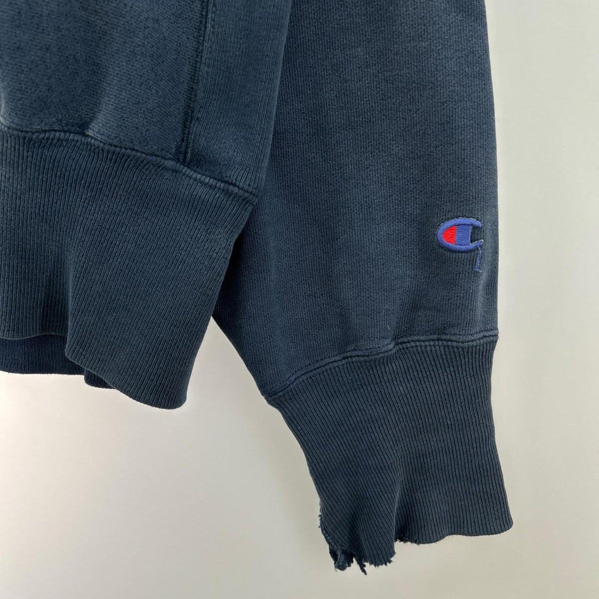 スウェット Champion 90s ｶﾚｯｼﾞﾛｺﾞ REVERSE WEAVE 紺 (L) L ネイビー