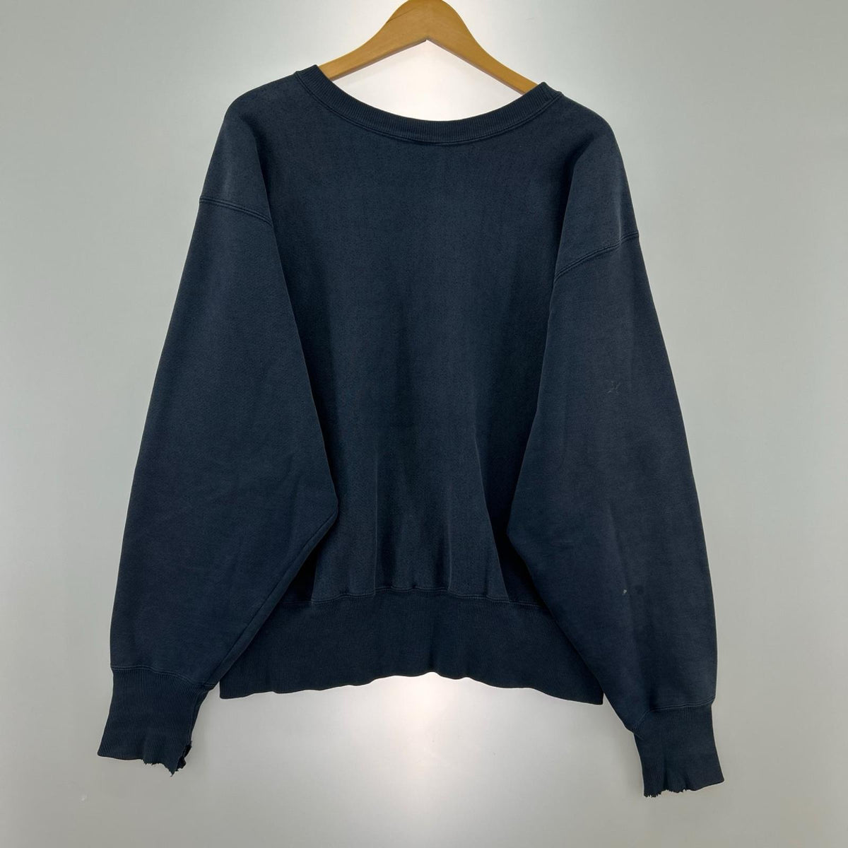 スウェット Champion 90s ｶﾚｯｼﾞﾛｺﾞ REVERSE WEAVE 紺 (L) L ネイビー