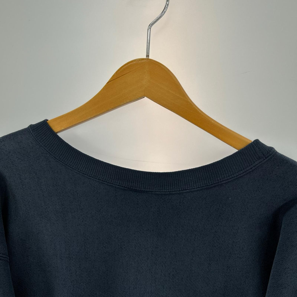スウェット Champion 90s ｶﾚｯｼﾞﾛｺﾞ REVERSE WEAVE 紺 (L) L ネイビー