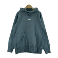 パーカー ×Champion REVERSE WEAVE HOODIE L ブルー