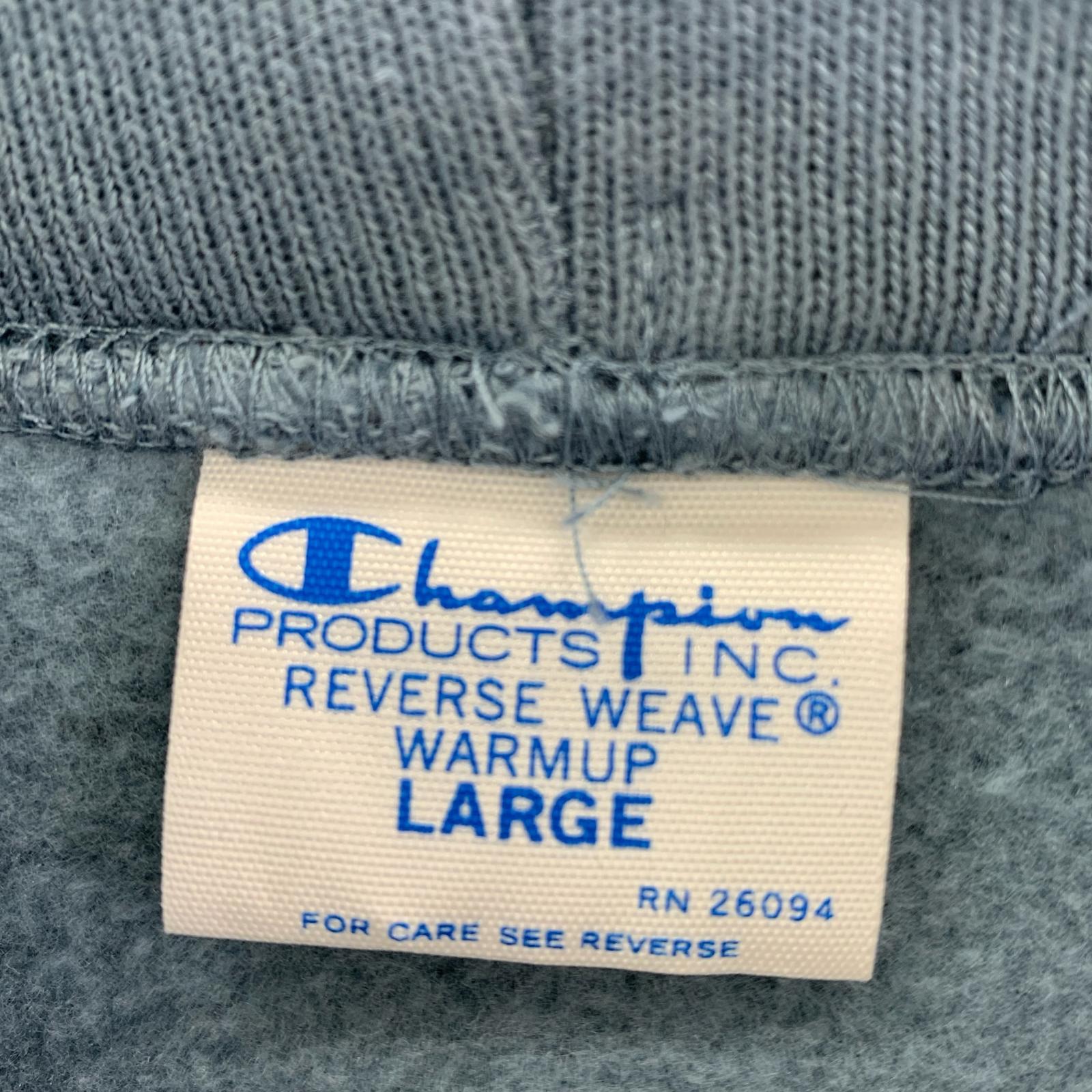 パーカー ×Champion REVERSE WEAVE HOODIE L ブルー