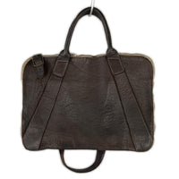 ショルダーバッグ CHRISTIAN PEAU レザー2WAYバッグ 茶 ブラウン