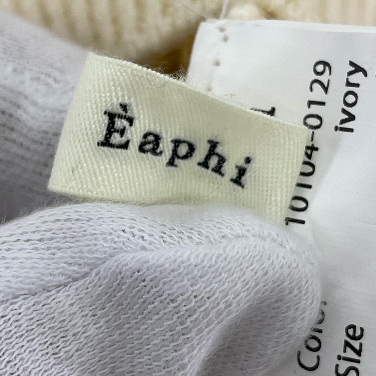 ニット Eaphi セーター アイボリー 10104-0129 (F)