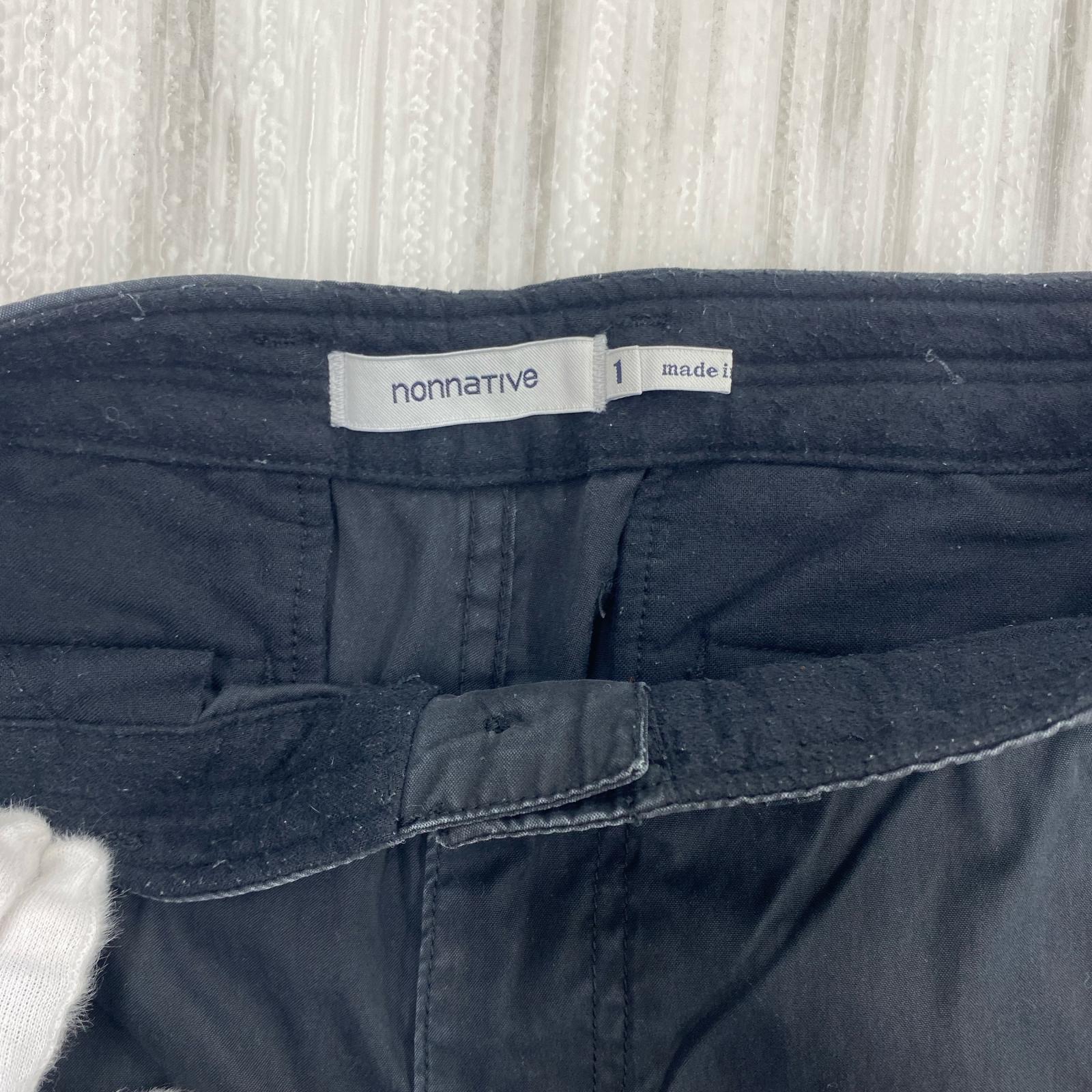 パンツ nonnative ストレート ミリタリーパンツ 黒 1 ブラック