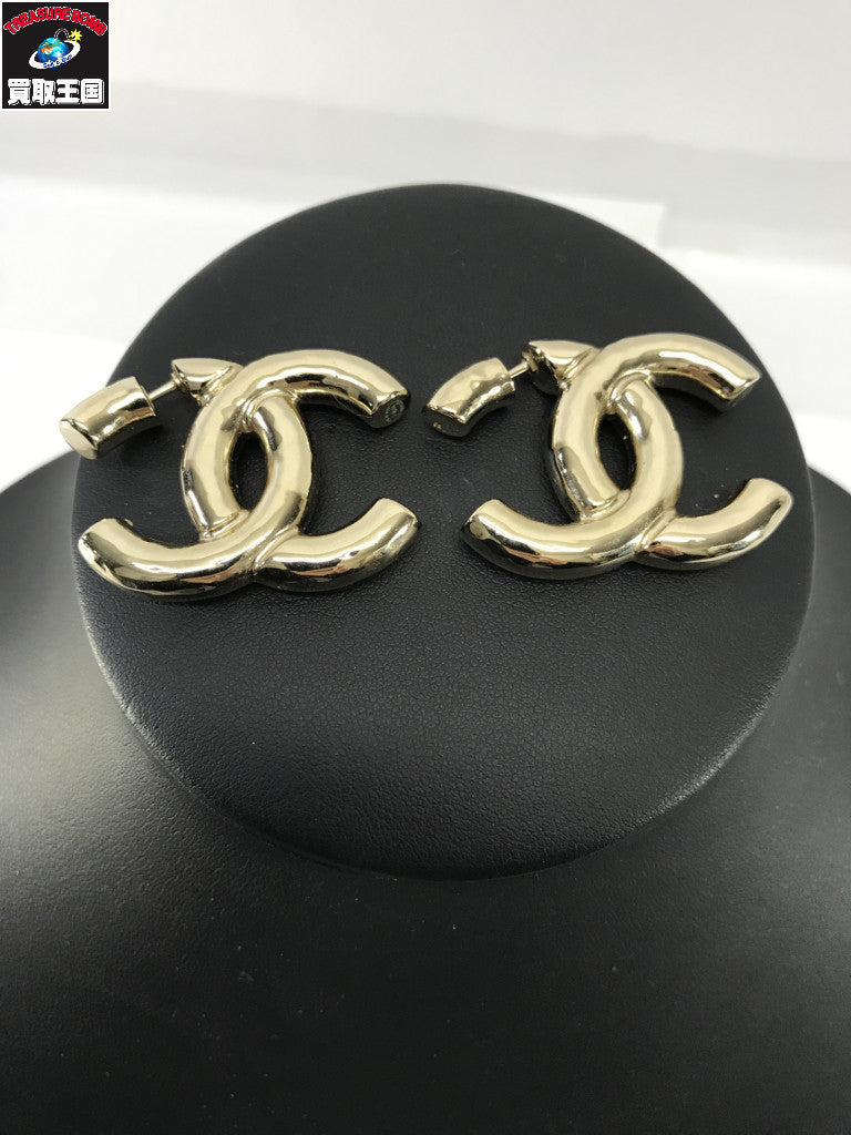 CHANEL ココマーク ピアス ゴールド