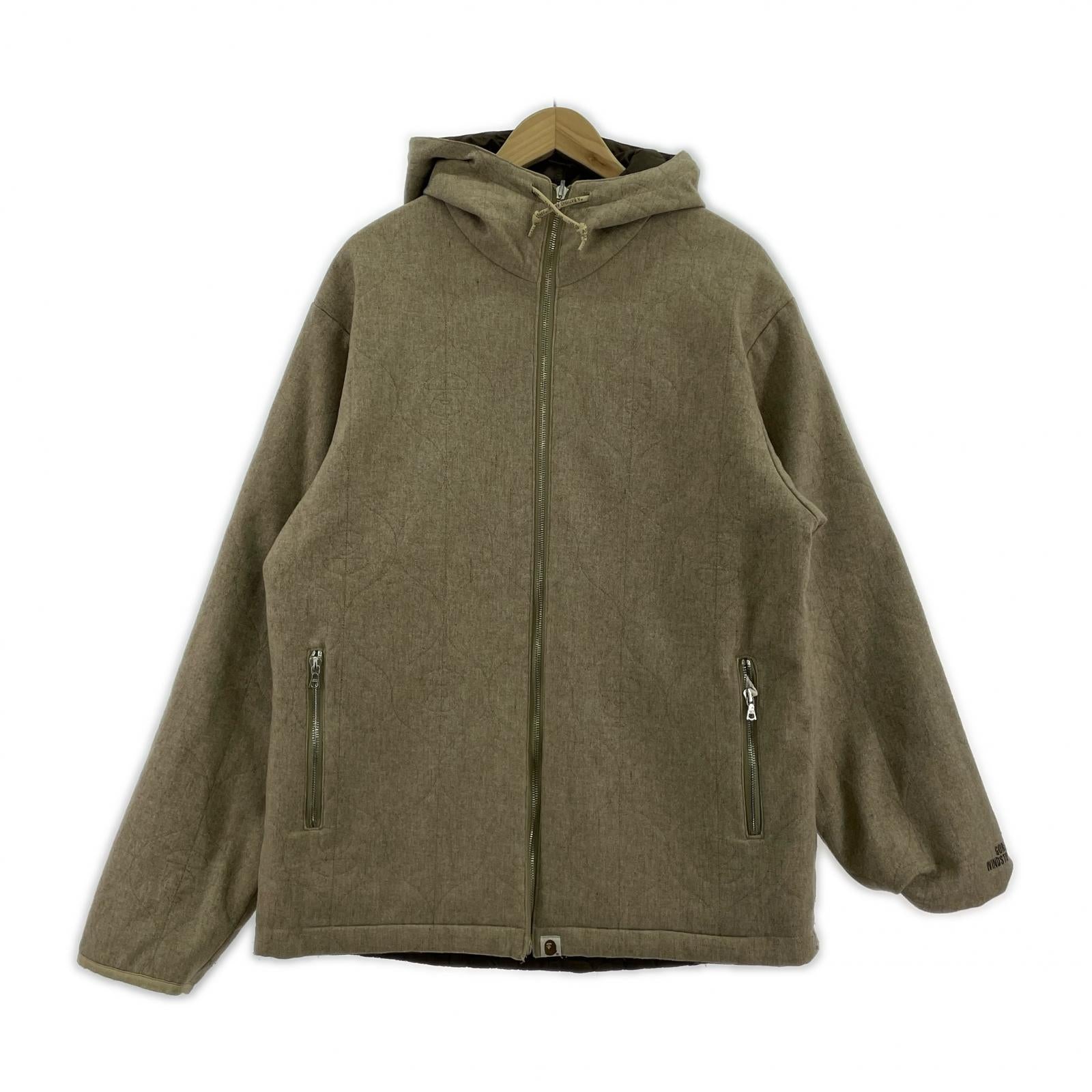 ジャケット WINDSTOPPER サルキルティング リバーシブルジャケット
