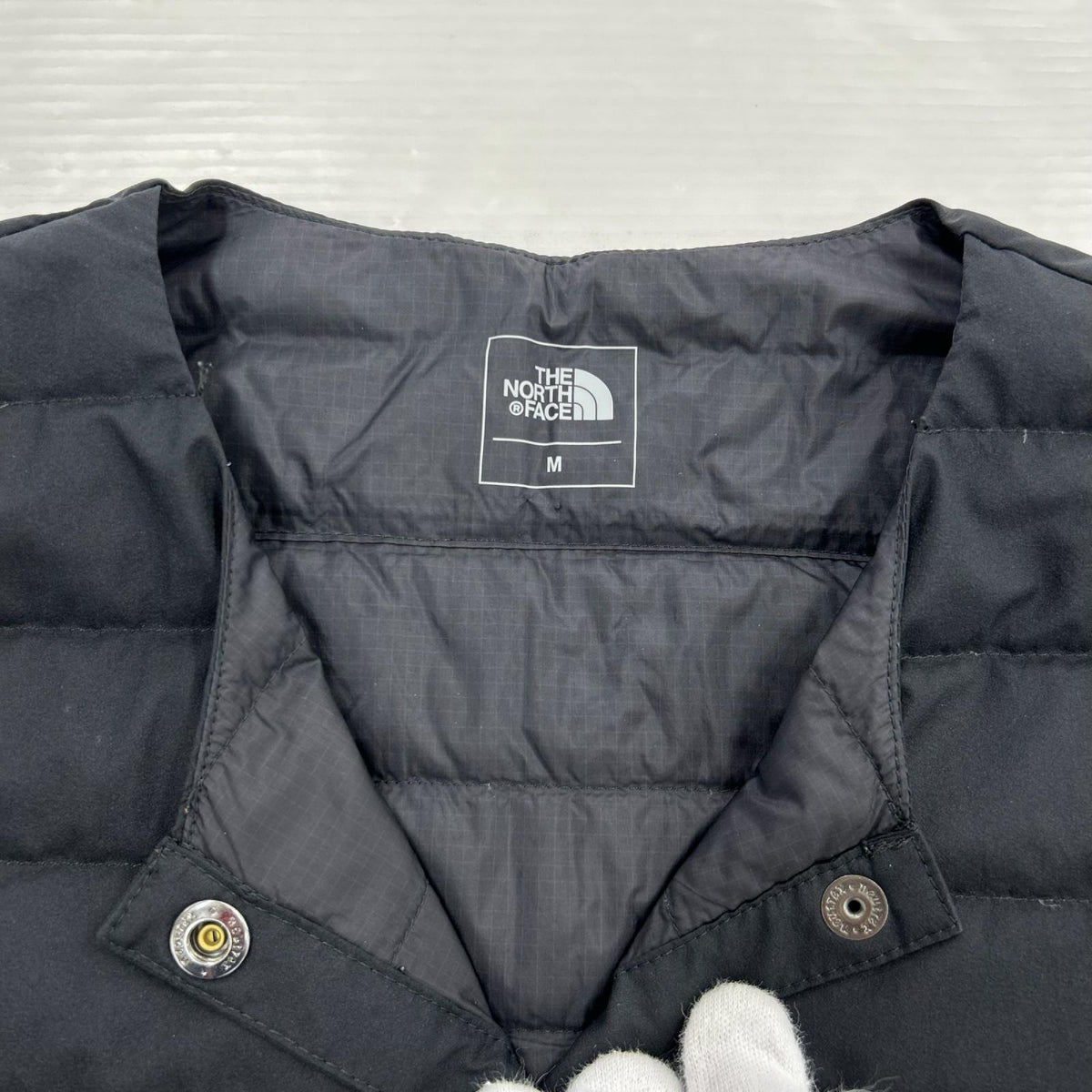 ダウンジャケット NDW91861　ZEPHER SHELL Cardigan（M) M ブラック