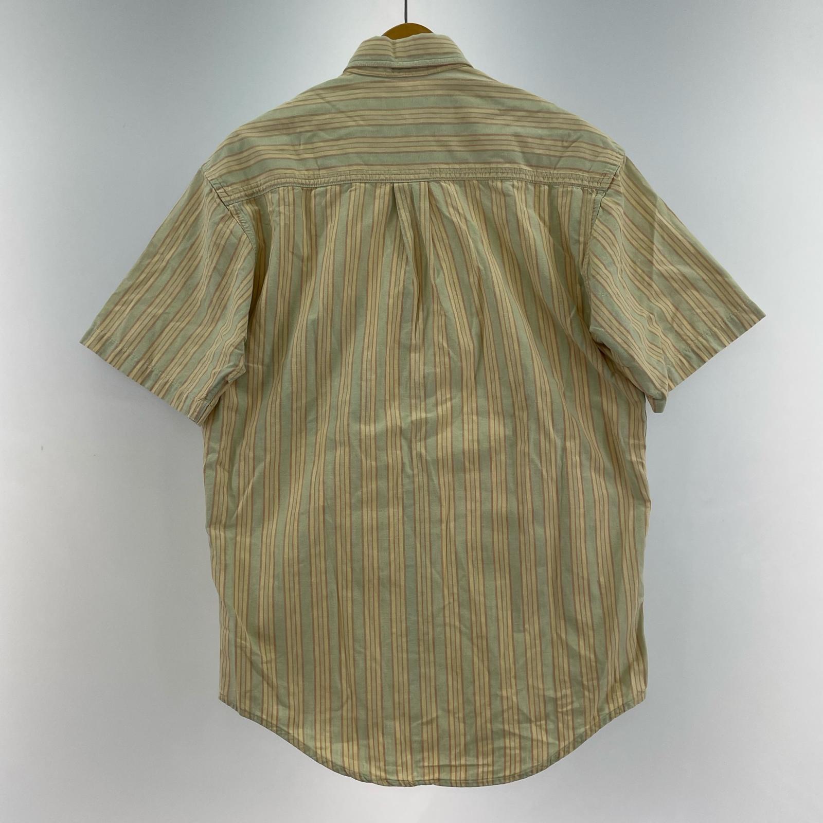 半袖シャツ 70-80s ストライプ ボタンダウン