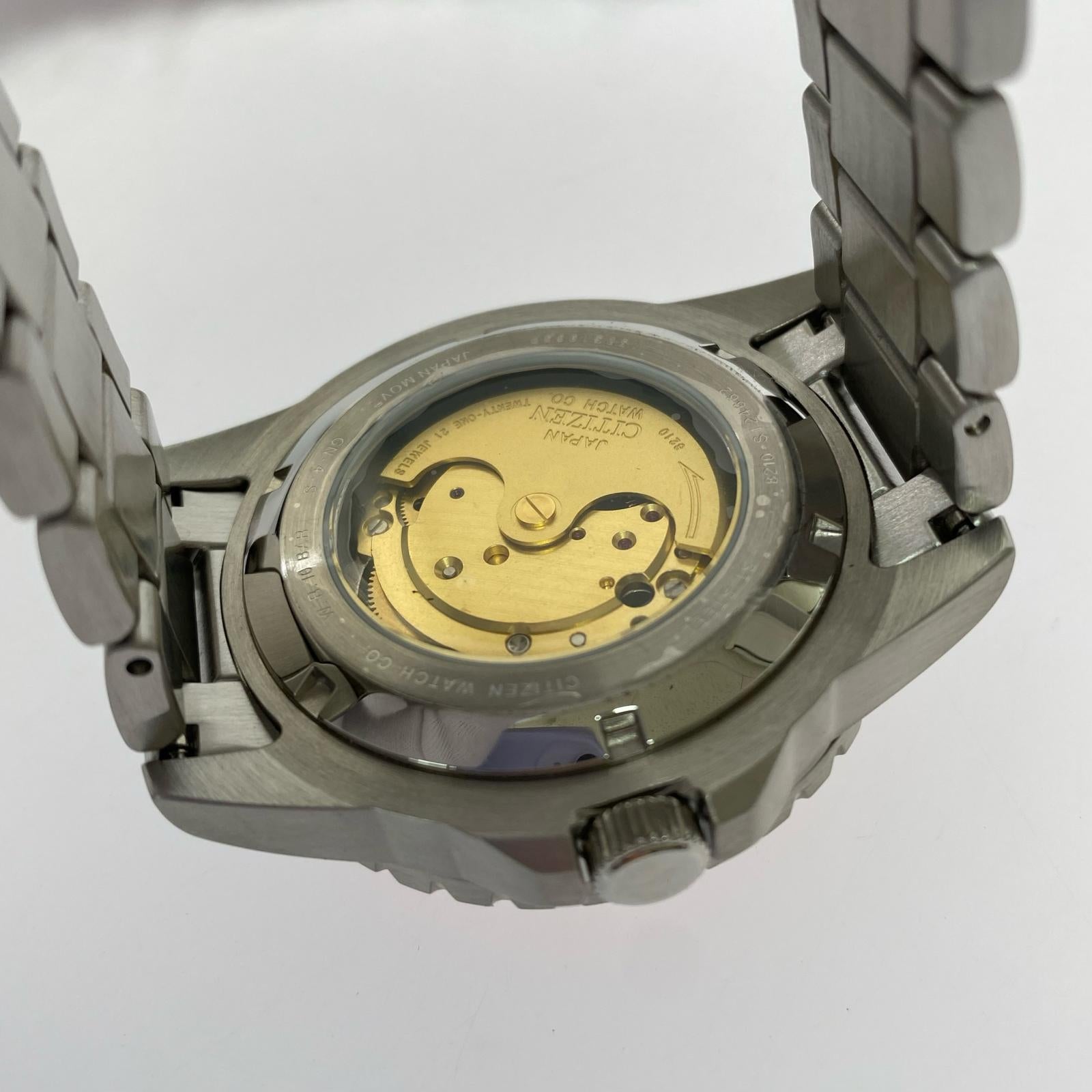 腕時計 シチズンコレクション ダイバーズ 自動巻 NJ0128-80X シルバー