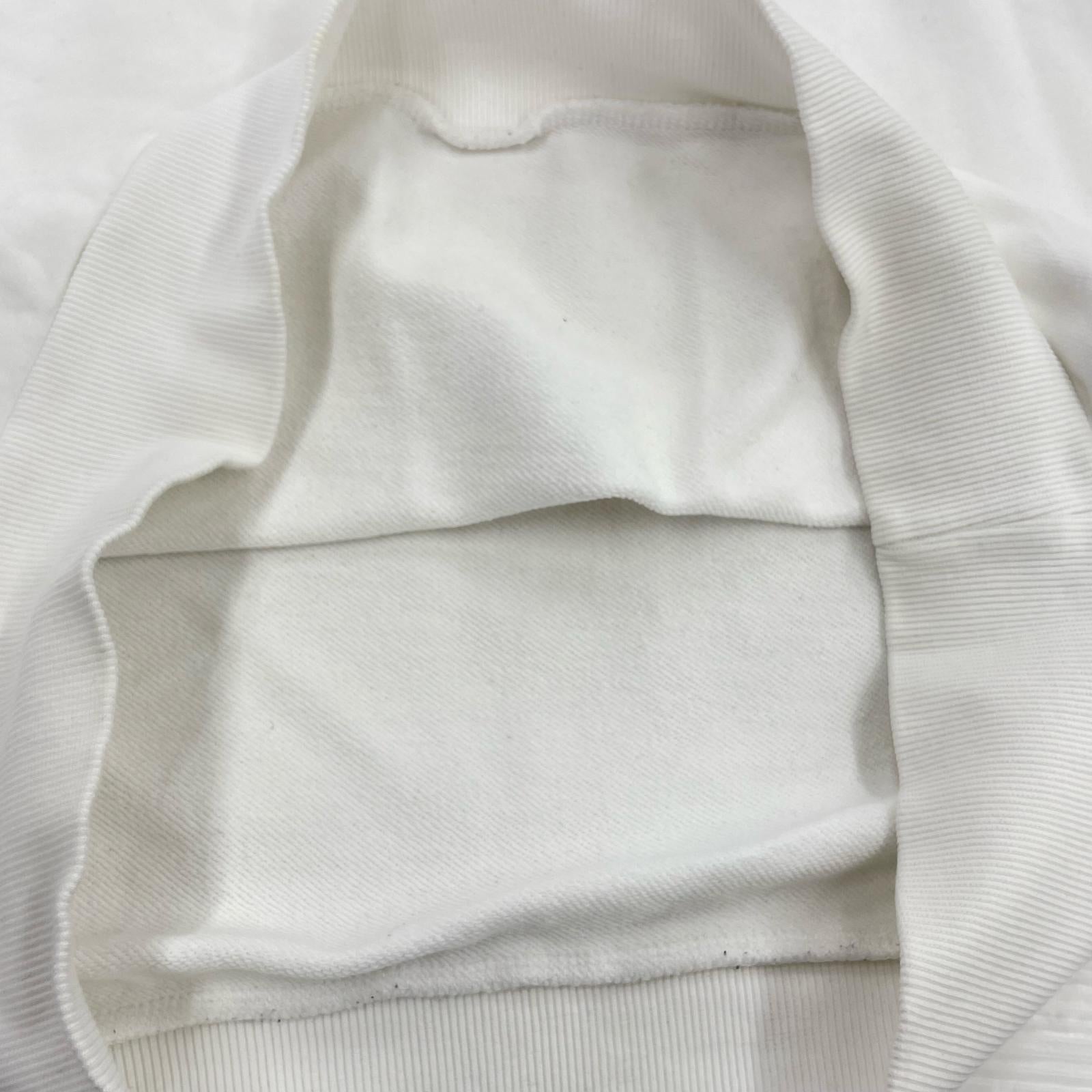 スウェット ロゴ 白 (M) M ホワイト