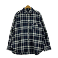 長袖シャツ NEW ERA 長袖チェックシャツ （XL）