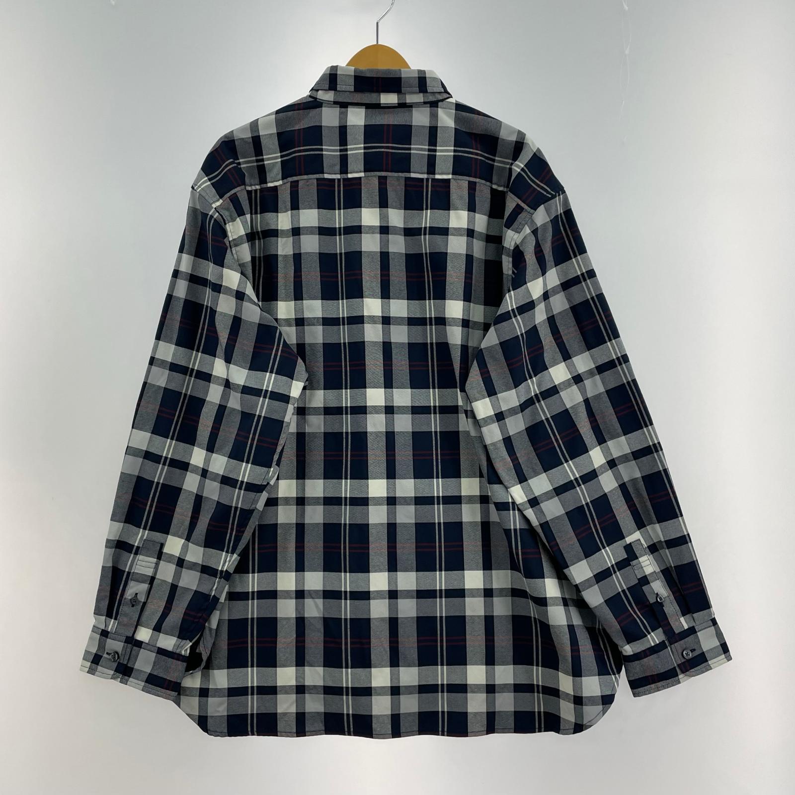 長袖シャツ NEW ERA 長袖チェックシャツ （XL）