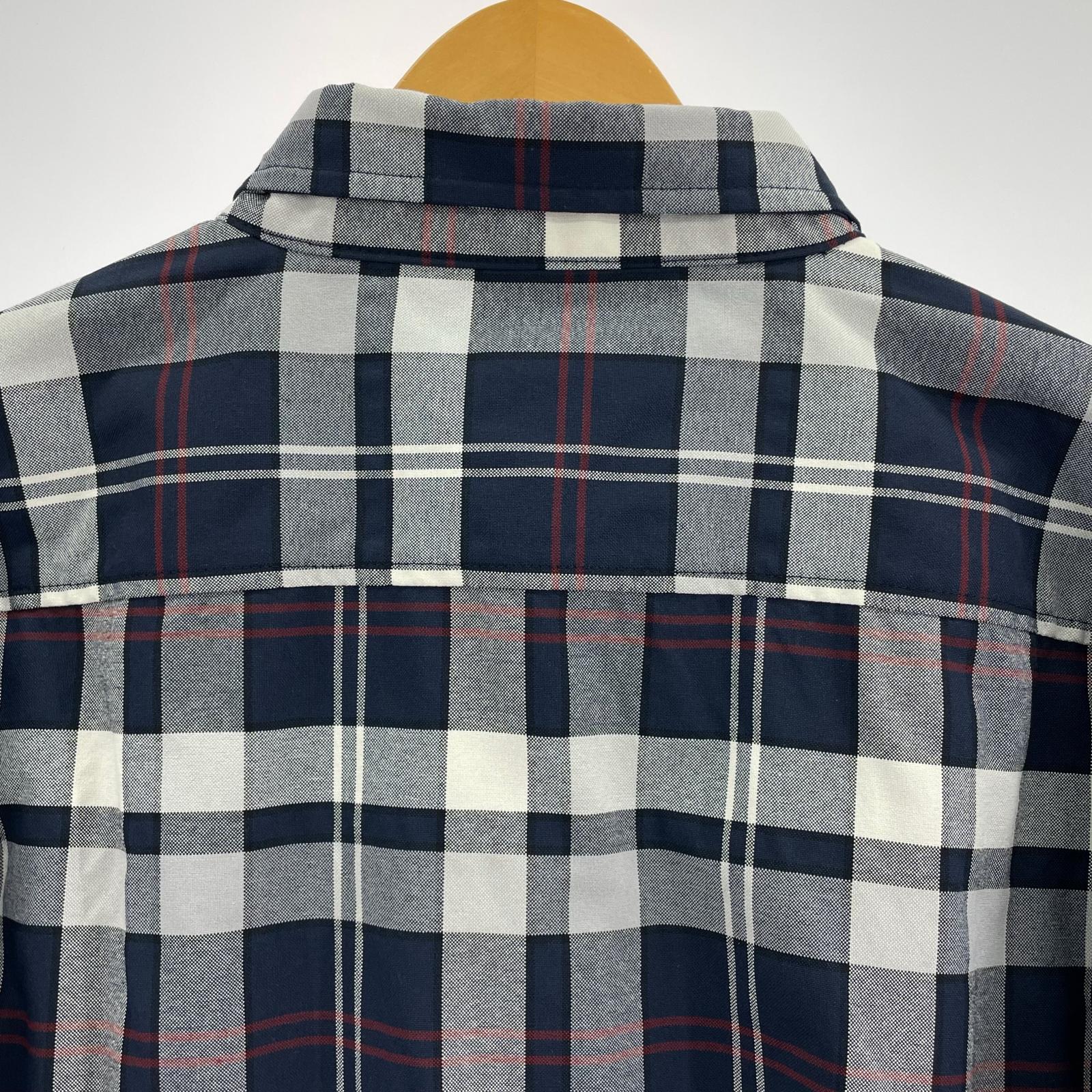 長袖シャツ NEW ERA 長袖チェックシャツ （XL）