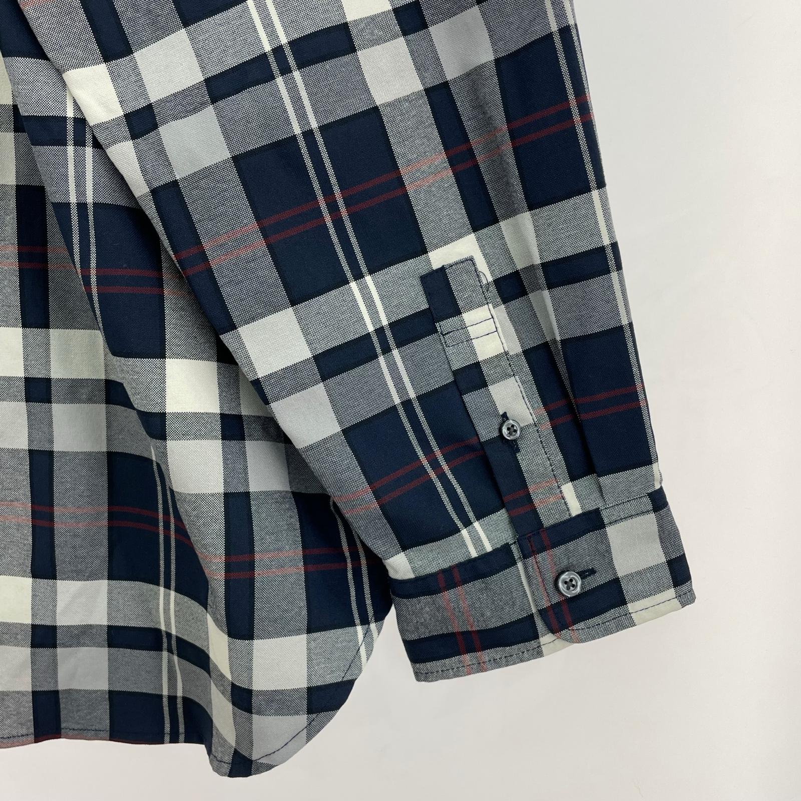 長袖シャツ NEW ERA 長袖チェックシャツ （XL）