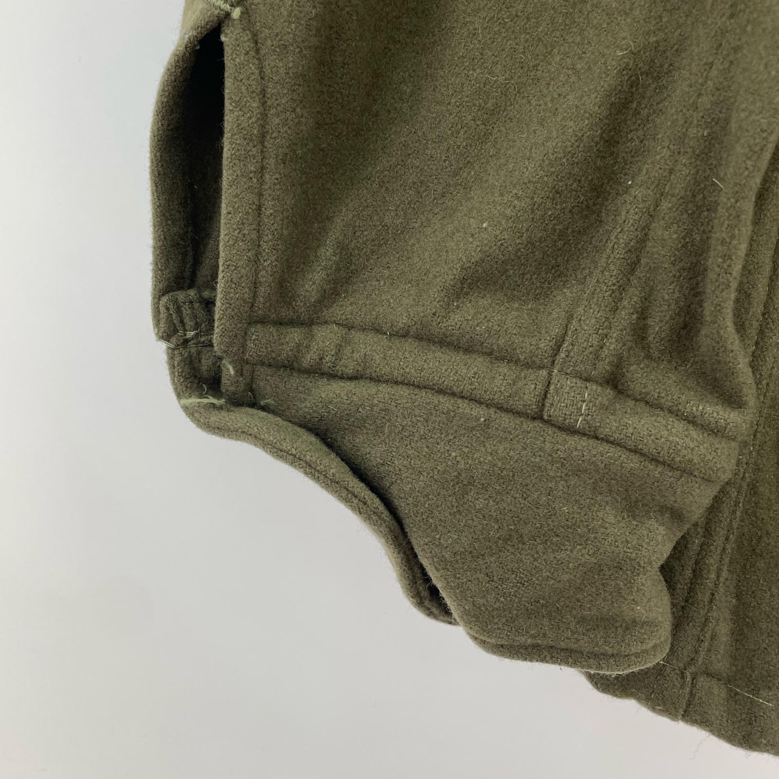 長袖シャツ USARMY ウールシャツ M グリーン