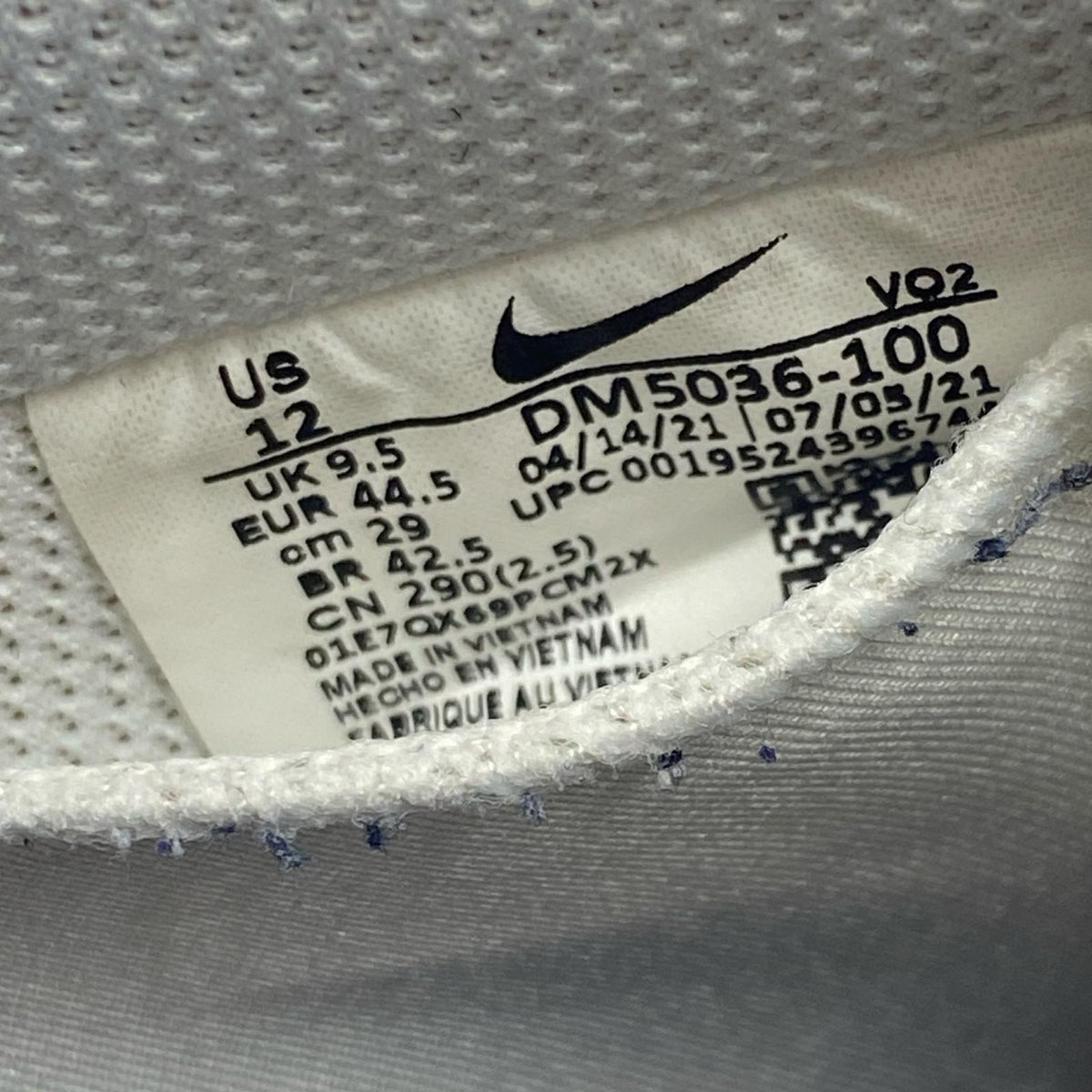 スニーカー Serena Williams Air Force 1 DM5036-100 (29.0) White 29cm (US11 UK10 1/2 EU48) ホワイト