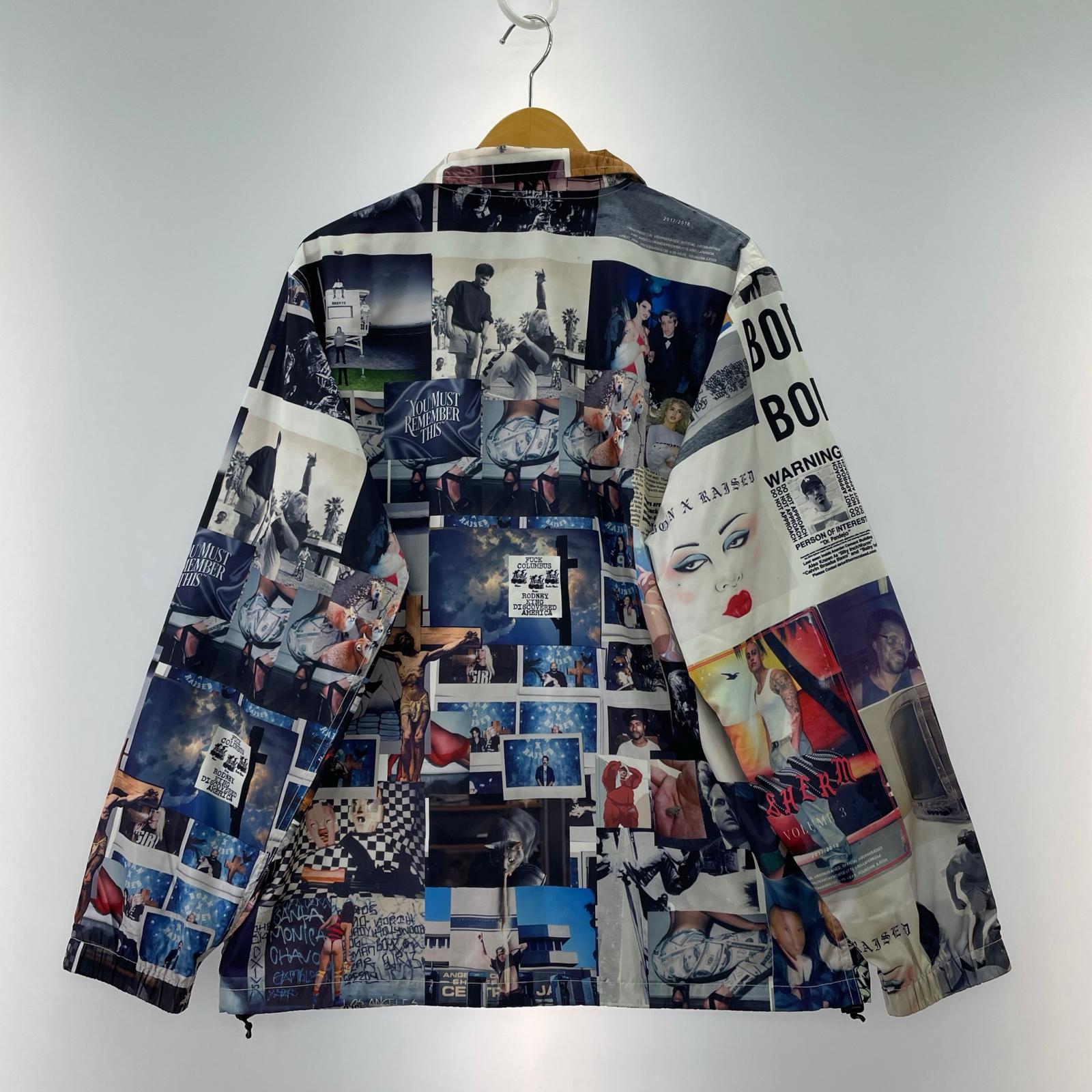 ブルゾン BORN X RAISED SHARM ALL OVER PRINT M