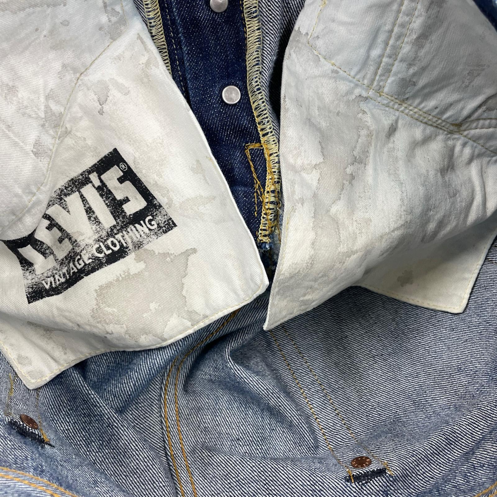 デニムパンツ 1955年復刻 501XX W32L32 32 ネイビー