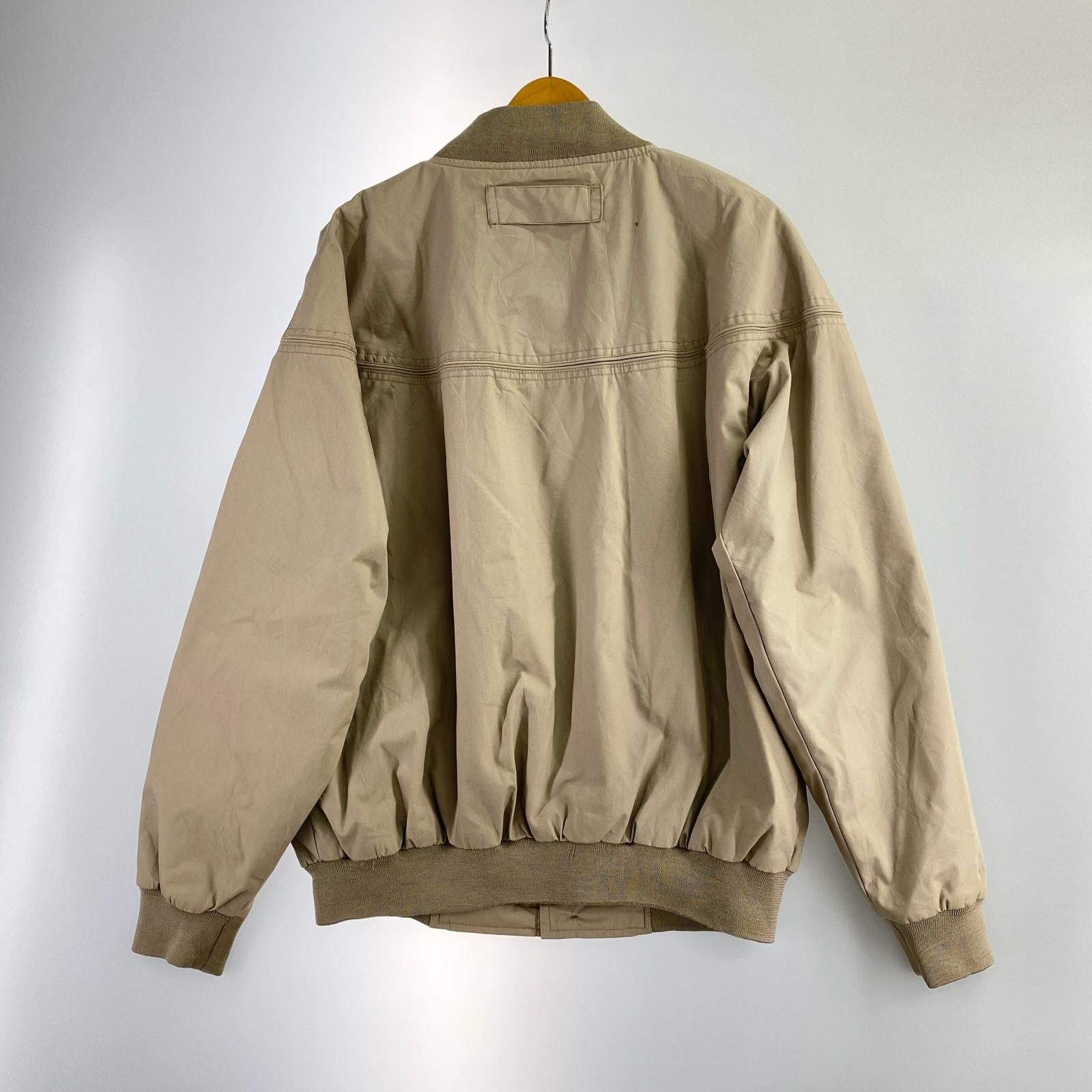 ブルゾン 80s Windbreaker ダービー ベージュ (M) M ベージュ