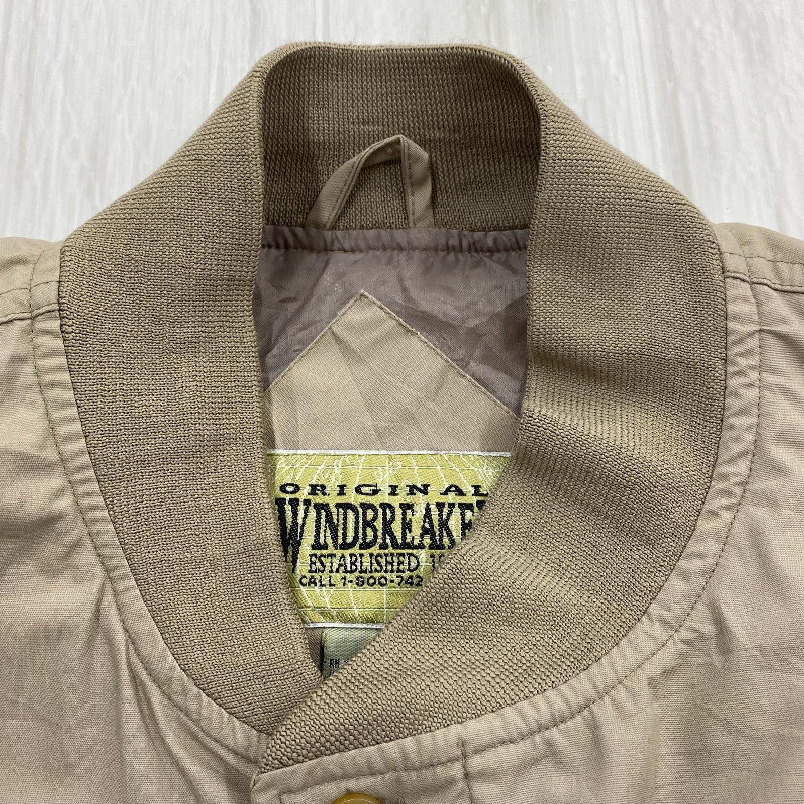 ブルゾン 80s Windbreaker ダービー ベージュ (M) M ベージュ