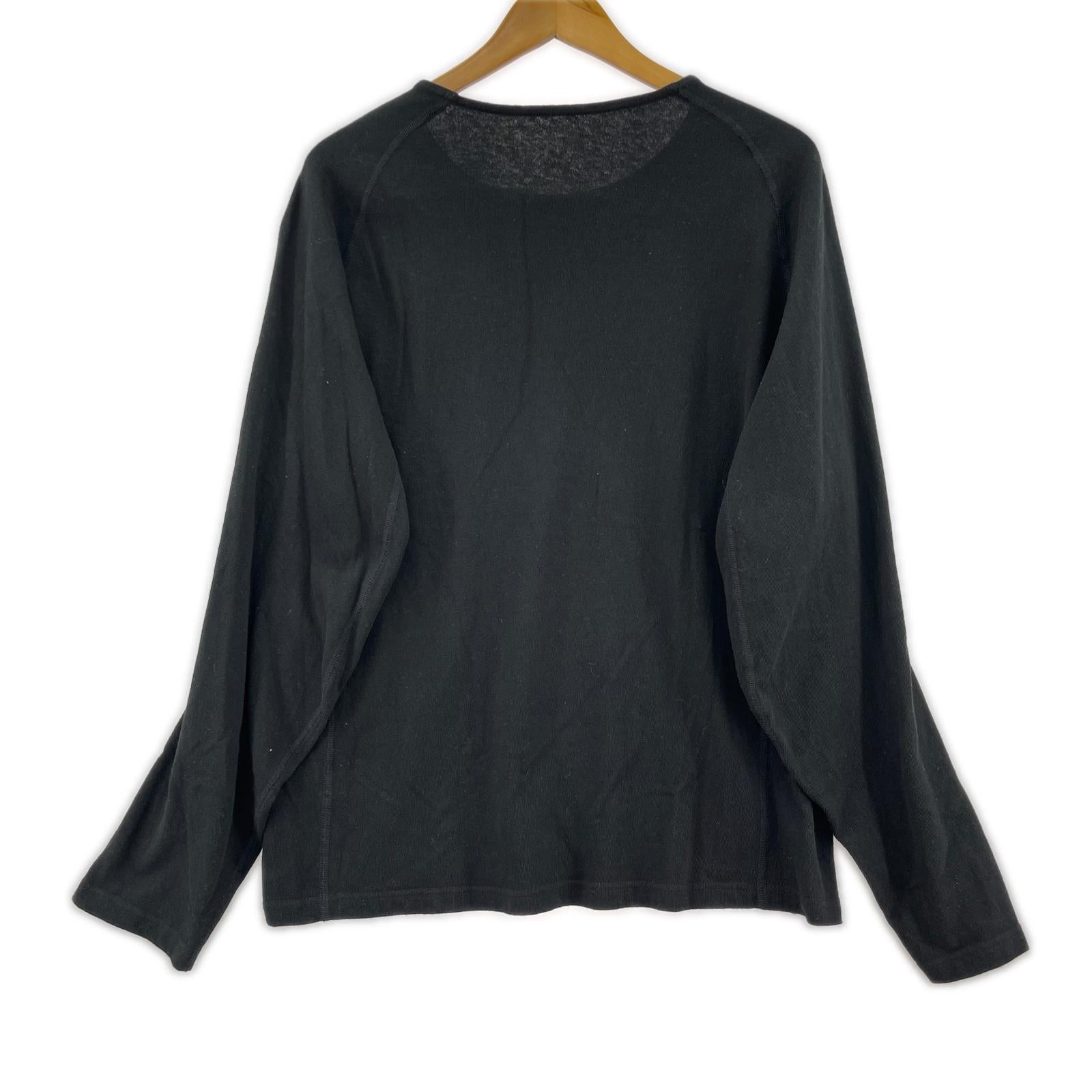 長袖Ｔシャツ OD4001CAS 黒 (44) 44 ブラック