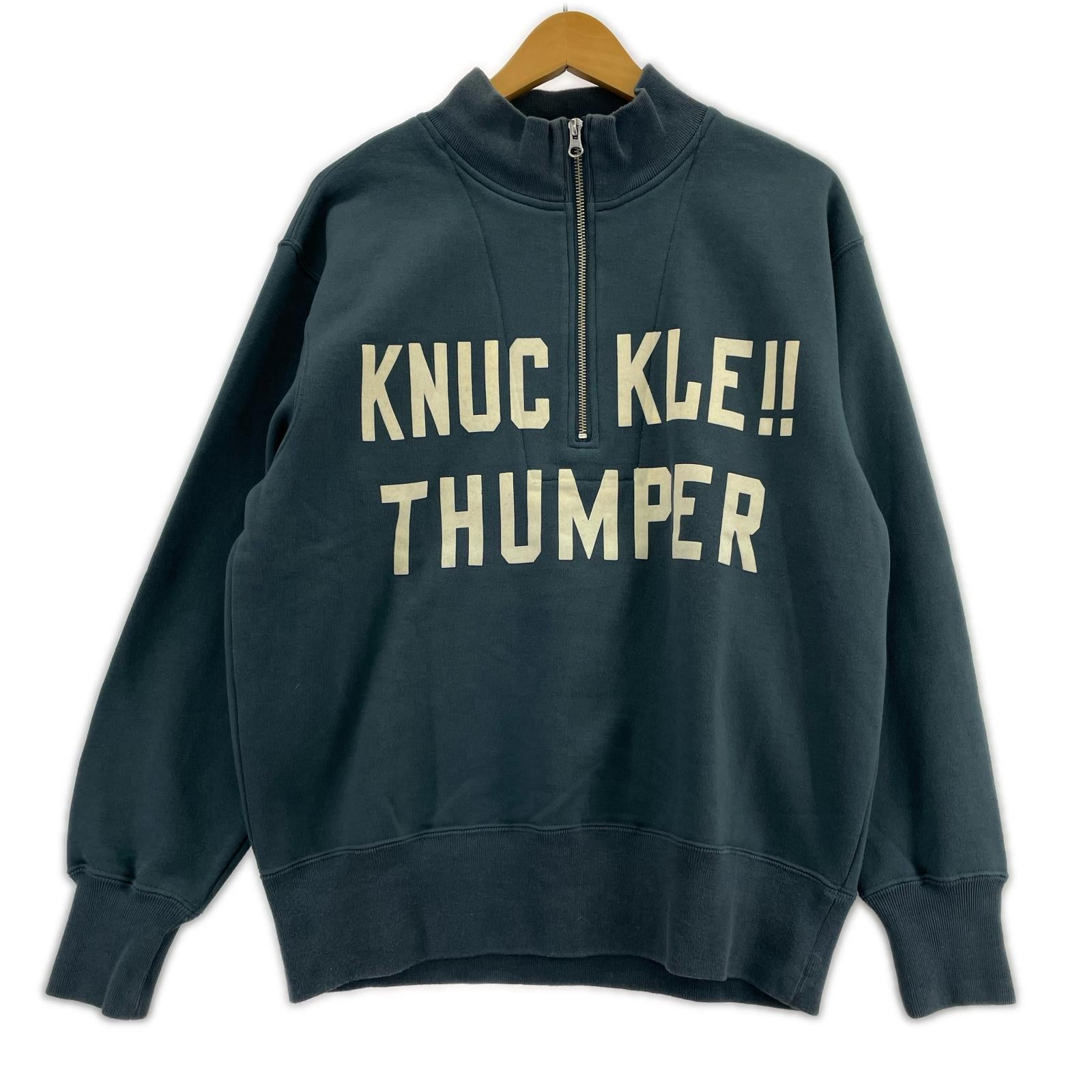 長袖Ｔシャツ 世田谷ベース ハーフジップスウェット 青 (M) M ブルー