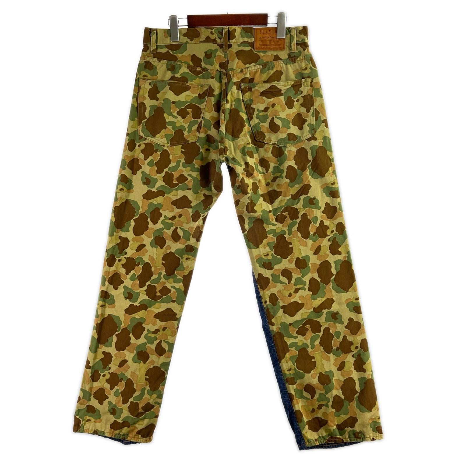 パンツ 世田谷ベース Daytona S.E.A.F COTTON1/2PANTS(W34L30) 34 ブルー