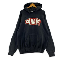 パーカー 90s CONART グラフィック (XL) 黒 ブラック