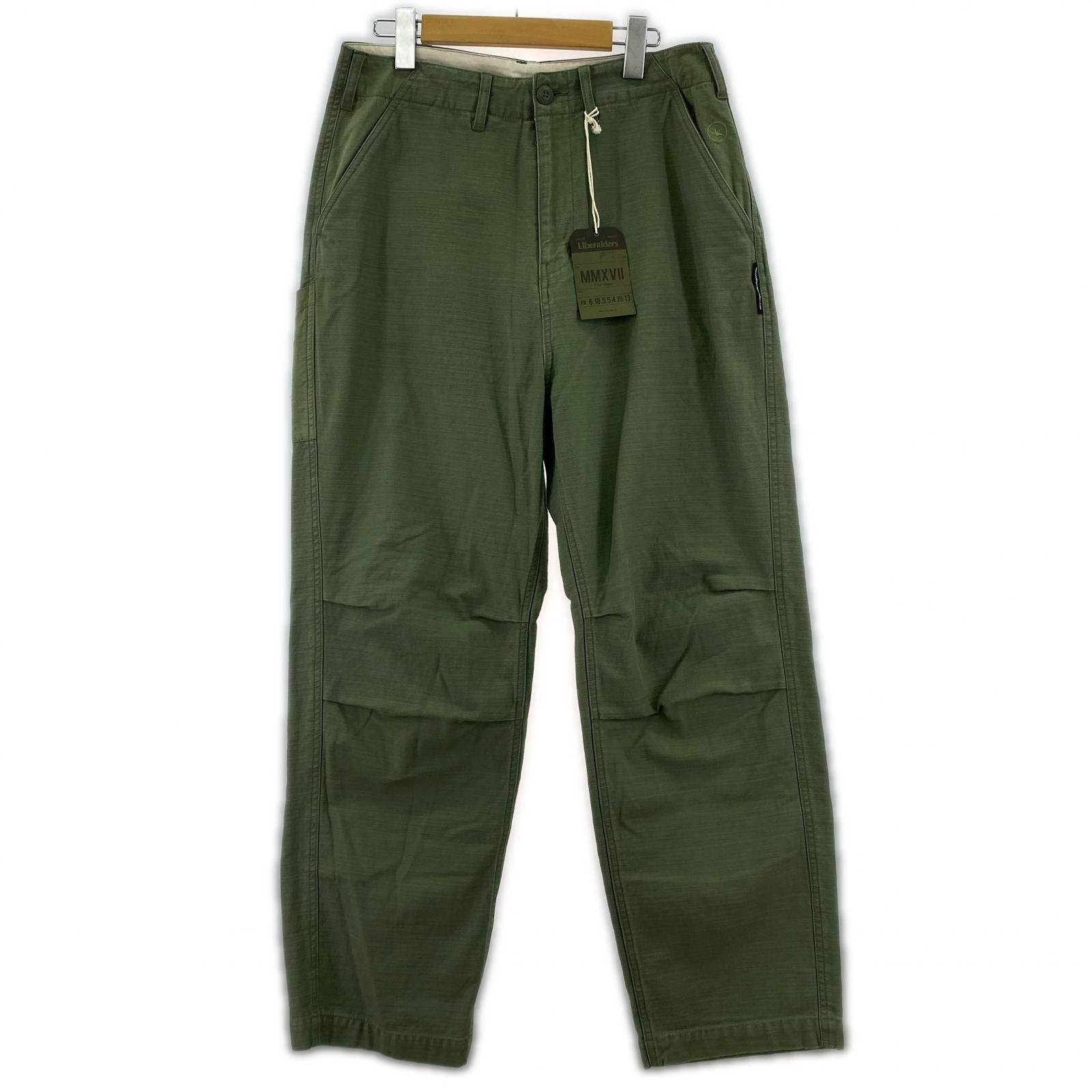 パンツ BACK SATIN MILITARY PANTS S