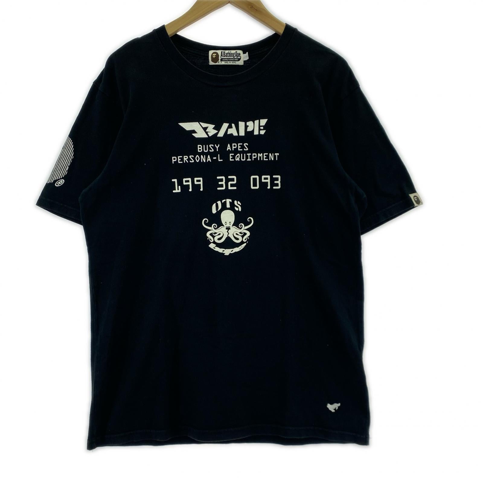 半袖Ｔシャツ プリント ブラック L L ブラック