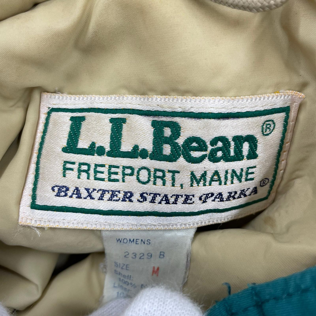 マウンテンパーカー 80S L.L.BEAN M GRN M グリーン