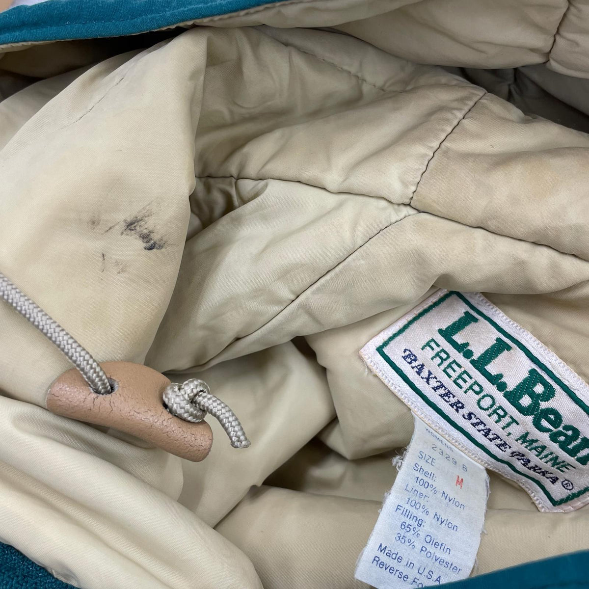 マウンテンパーカー 80S L.L.BEAN M GRN M グリーン