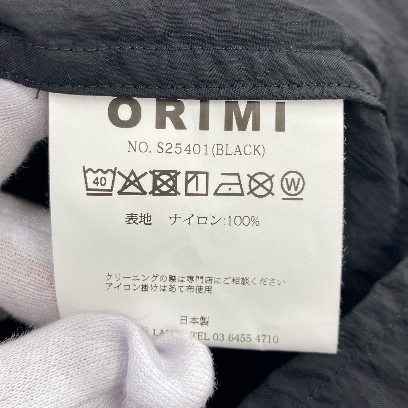 ジャケット ORIMI 25SS ジャケット 1 ブラック