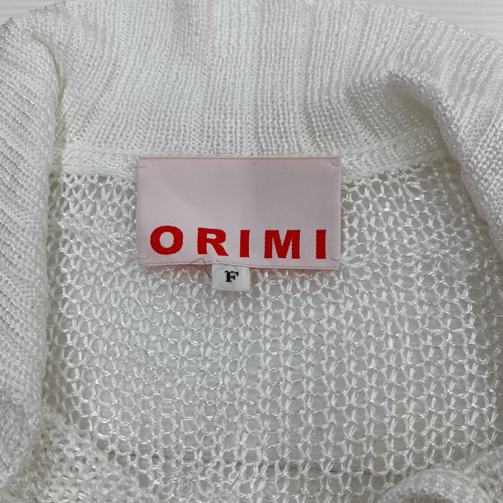 長袖Ｔシャツ ORIMI ｼｰｽﾙｰｶｯﾄｿｰ F フリー ホワイト
