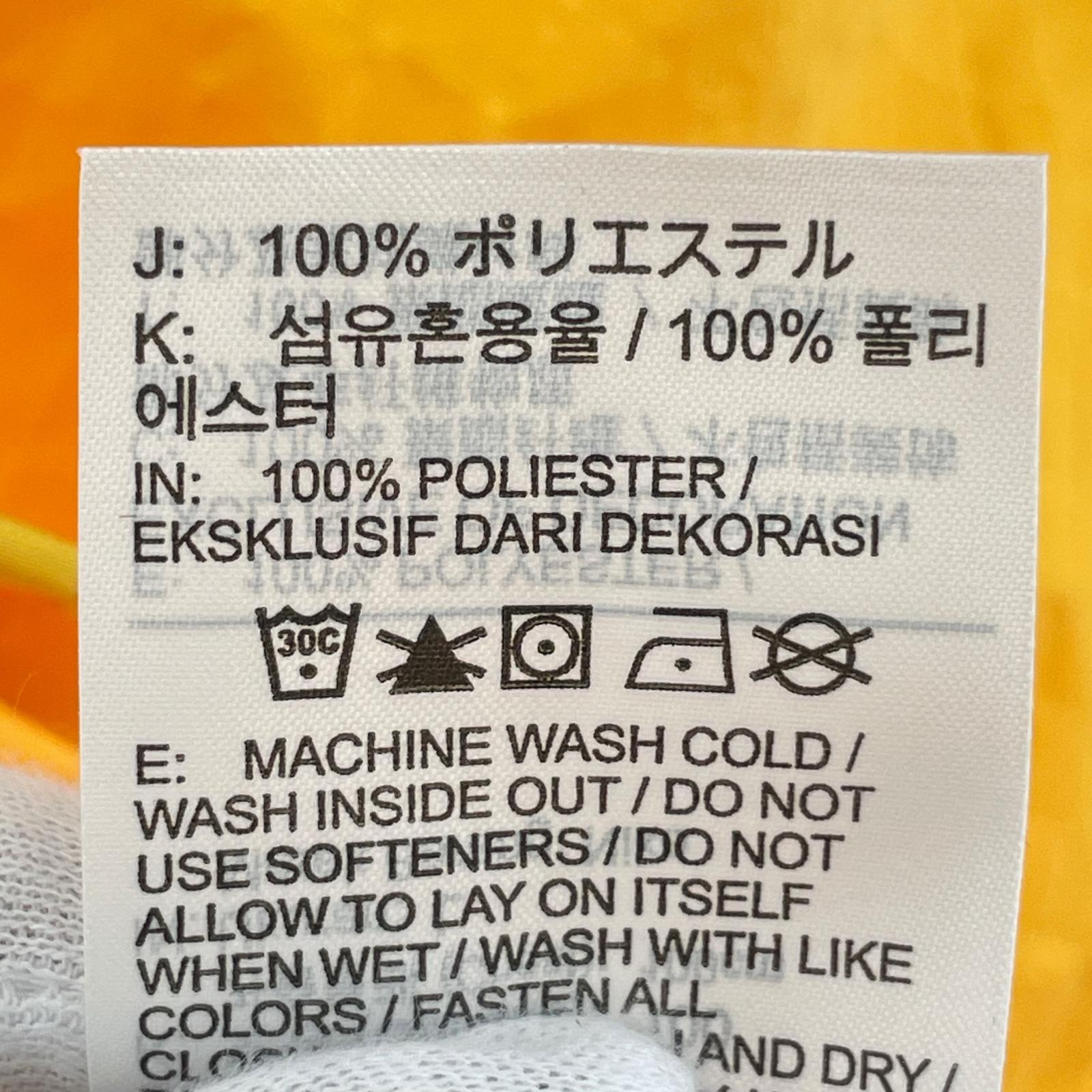 ブルゾン 黄　タグ付 L イエロー