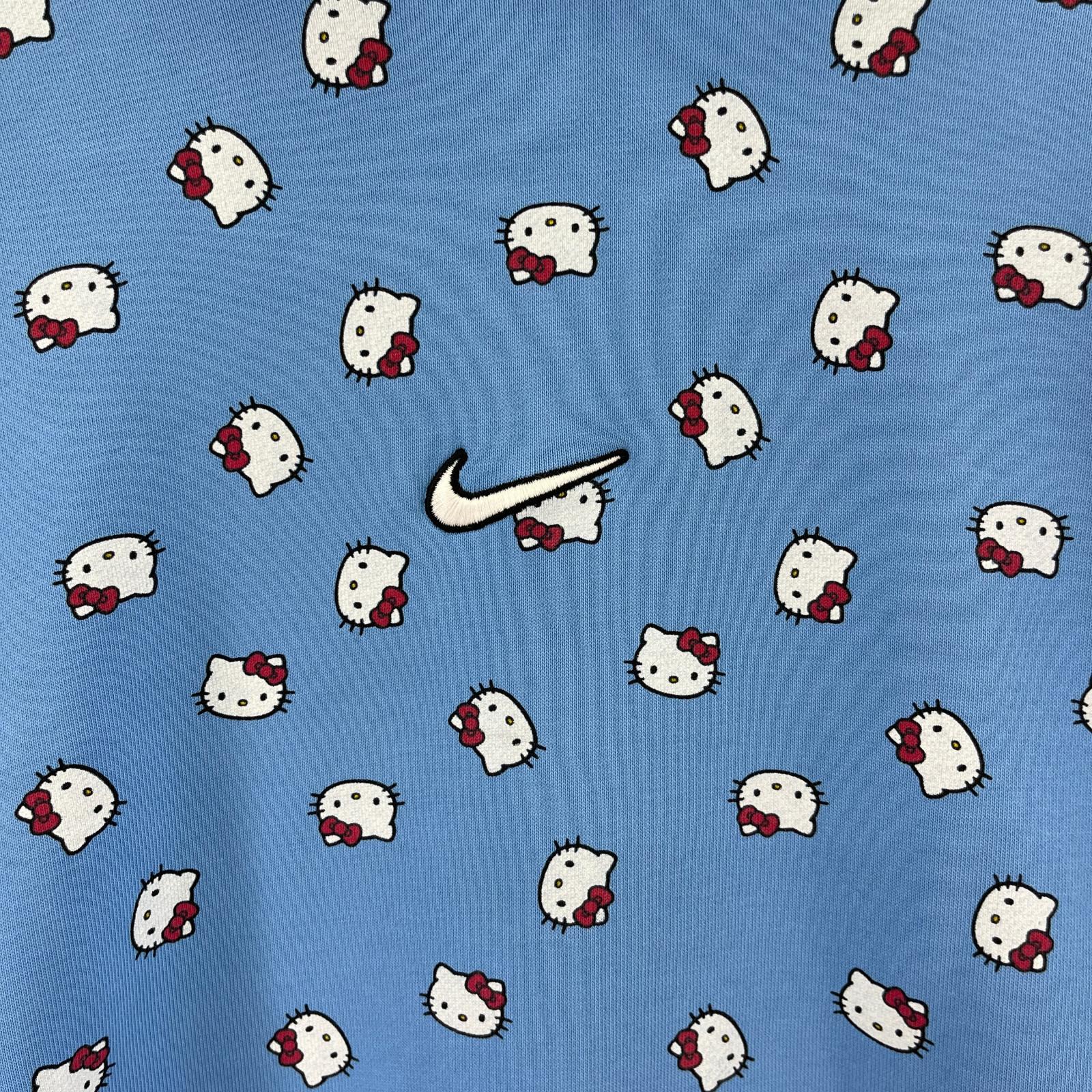パーカー ×HELLO KITTY パーカー 青 (XXL) ブルー