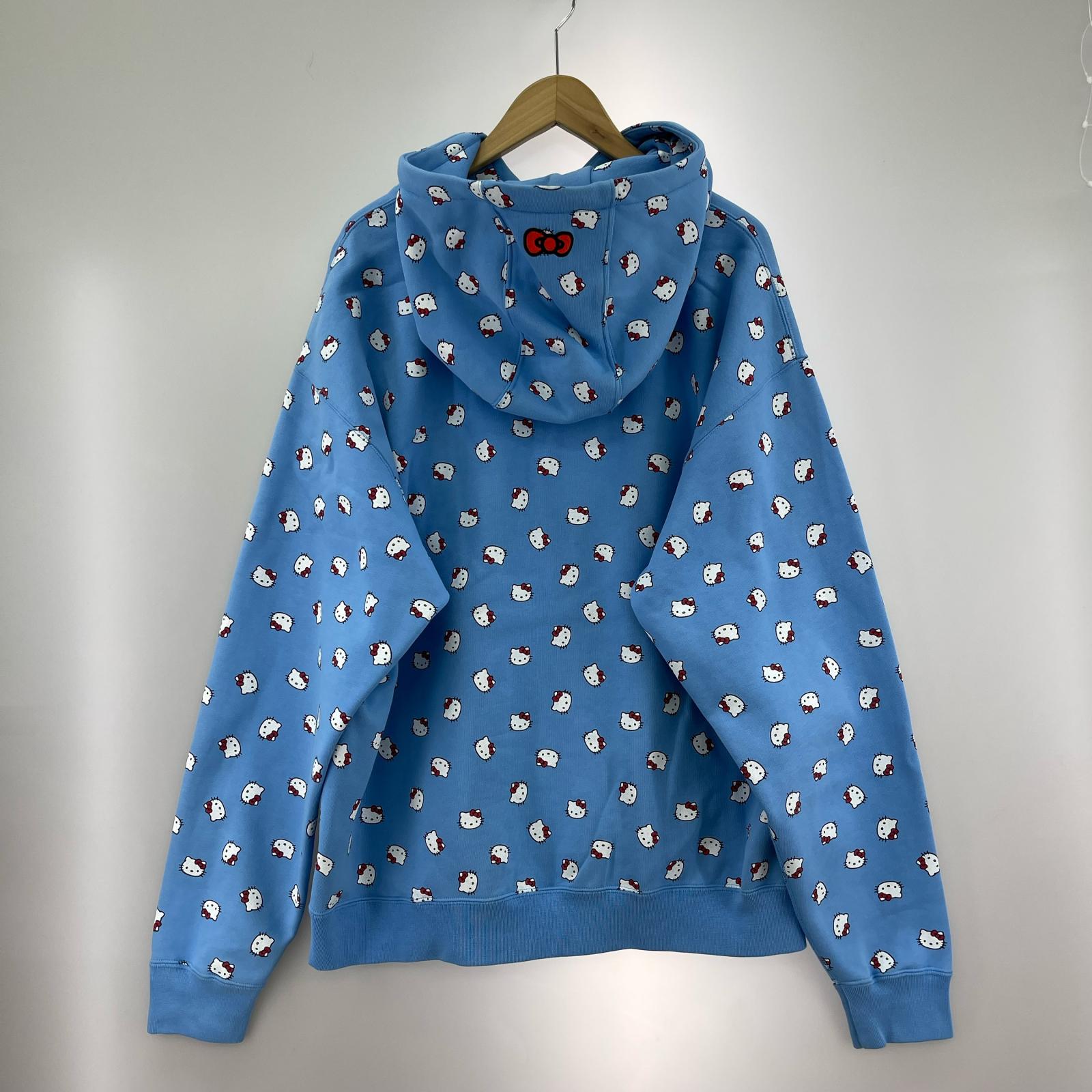 パーカー ×HELLO KITTY パーカー 青 (XXL) ブルー