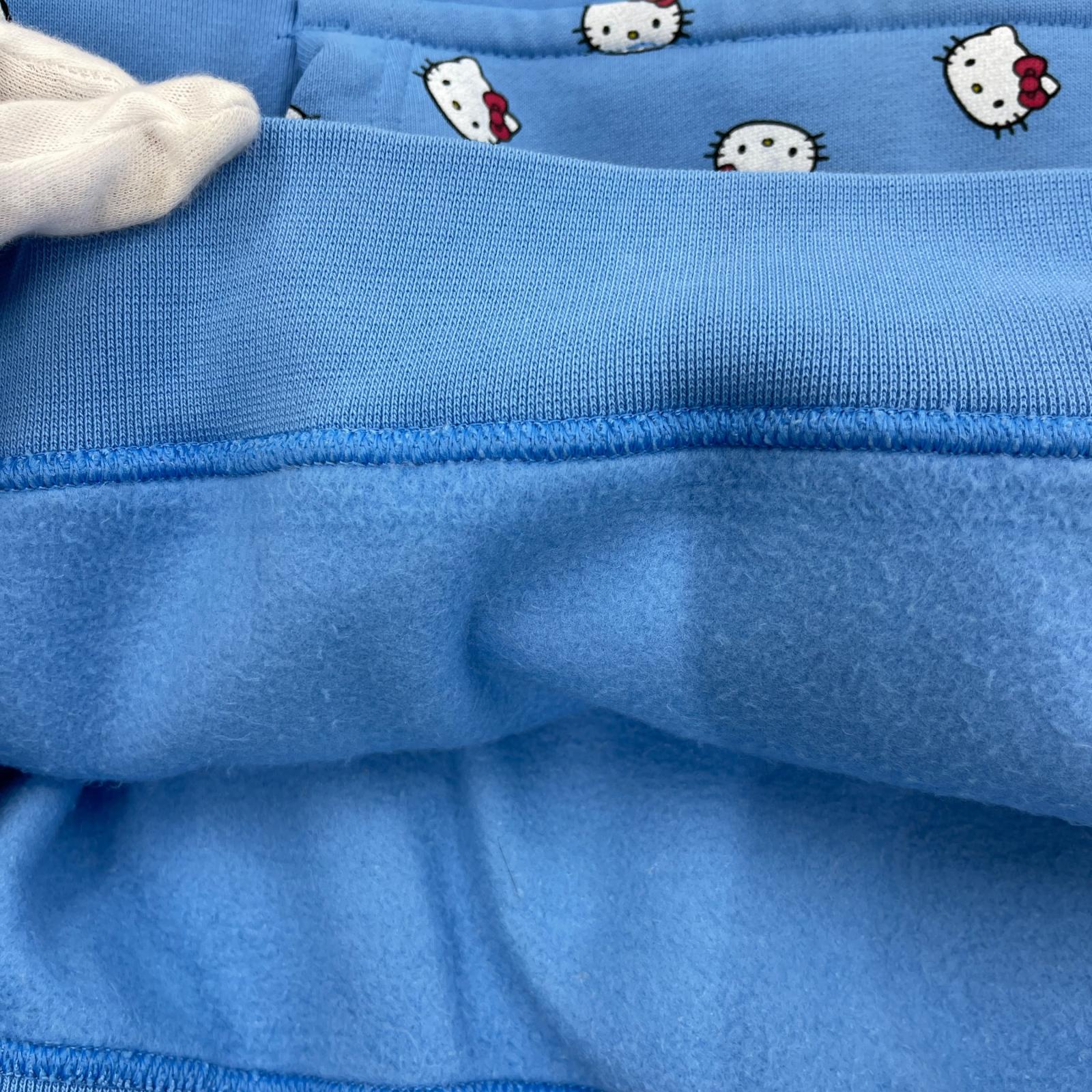 パーカー ×HELLO KITTY パーカー 青 (XXL) ブルー