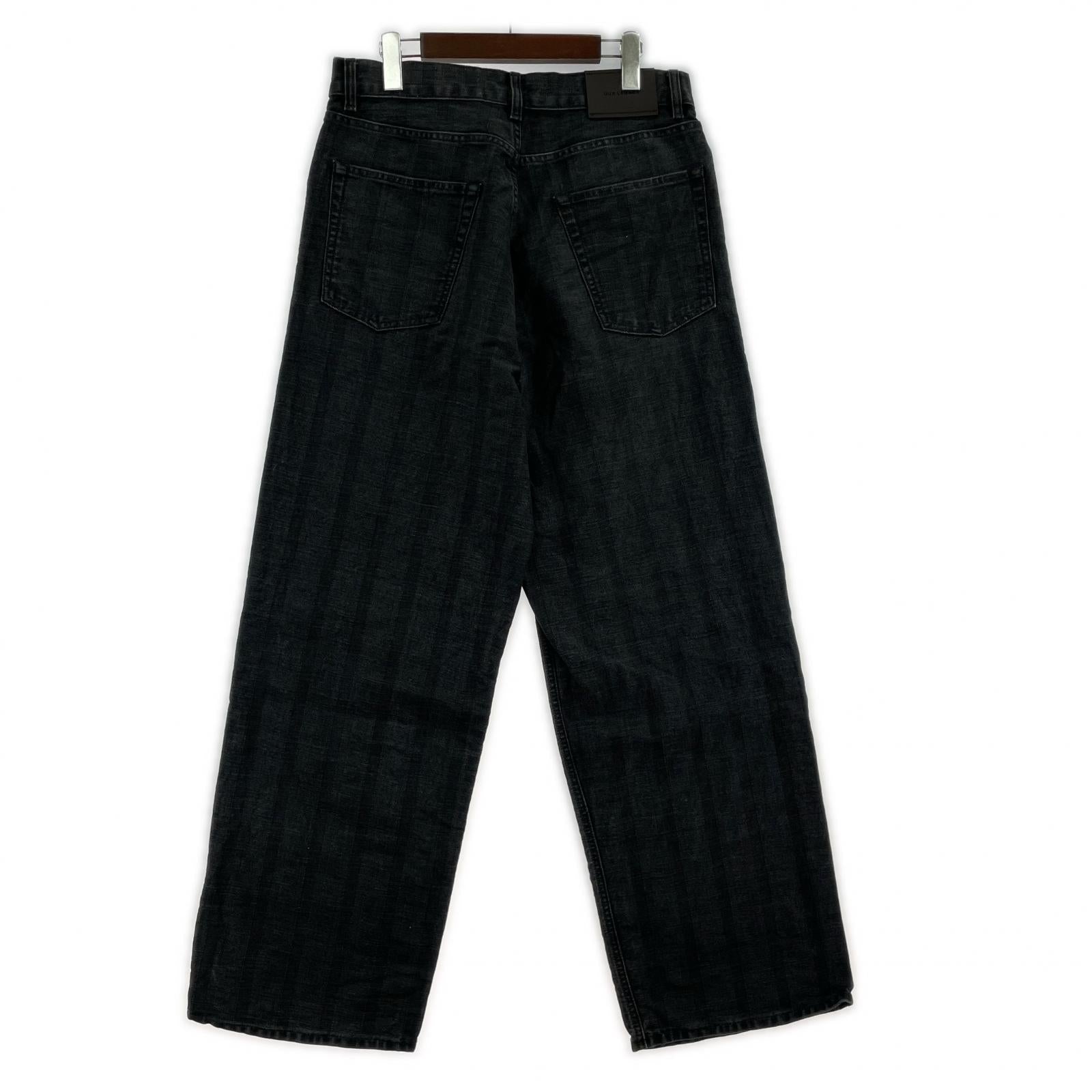 デニムパンツ VAST CUT Black Coated Herringbone (31) 31 ブラック