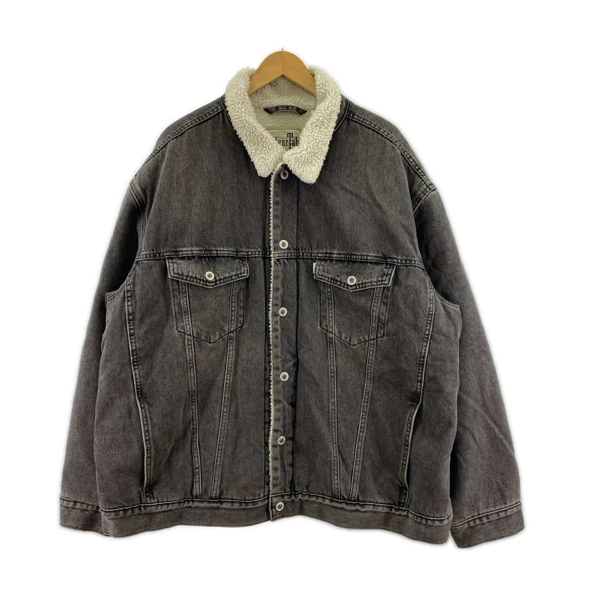 デニムジャケット silver tab ﾎﾞｱﾃﾞﾆﾑｼﾞｬｹｯﾄ 灰 (XL) グレー