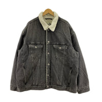 デニムジャケット silver tab ﾎﾞｱﾃﾞﾆﾑｼﾞｬｹｯﾄ 灰 (XL) グレー